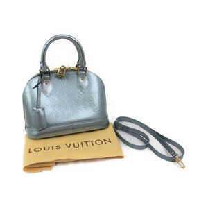 LOUIS VUITTON Alma Handbag Vernis Enamel Gible
